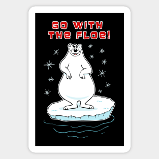 Go With The Floe! Sticker